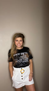 White PaperBag shorts